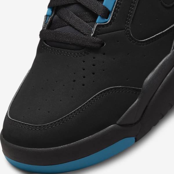 Nike Air Flight Lite Mid Muške Tenisice Crne Tirkizne Crvene Ljubičaste Crne | NK390VWD