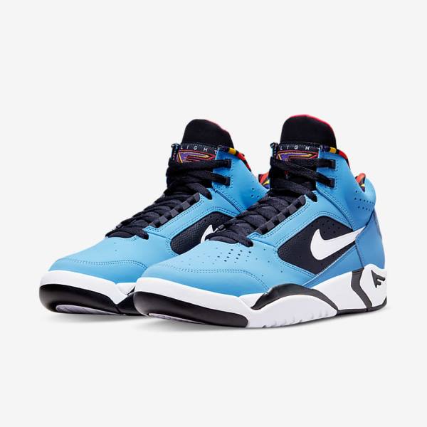 Nike Air Flight Lite Mid Muške Tenisice Plave Crvene Zelene Bijele | NK392STC