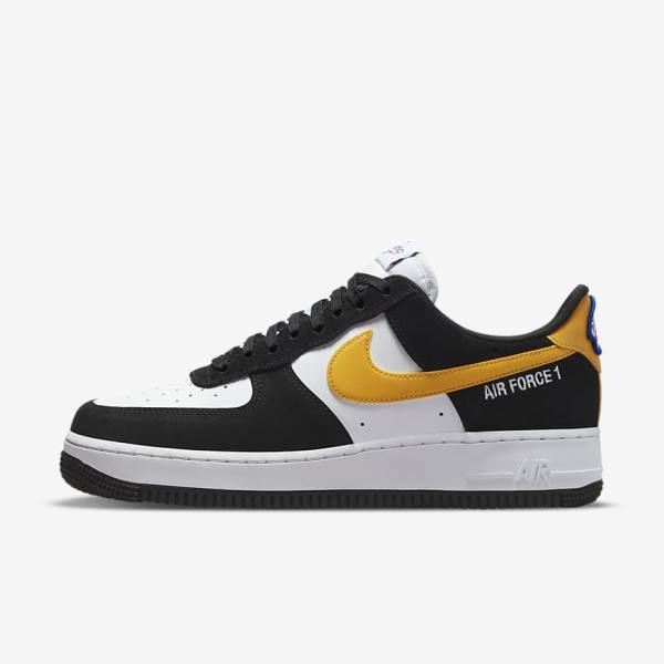 Nike Air Force 1 07 LV8 Muške Tenisice Crne Bijele Tamno | NK281IDQ