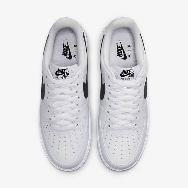 Nike Air Force 1 07 Muške Tenisice Bijele Crne | NK651KAM