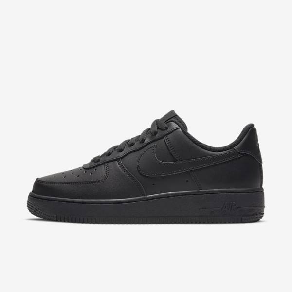 Nike Air Force 1 07 Ženske Tenisice Crne | NK934BOK