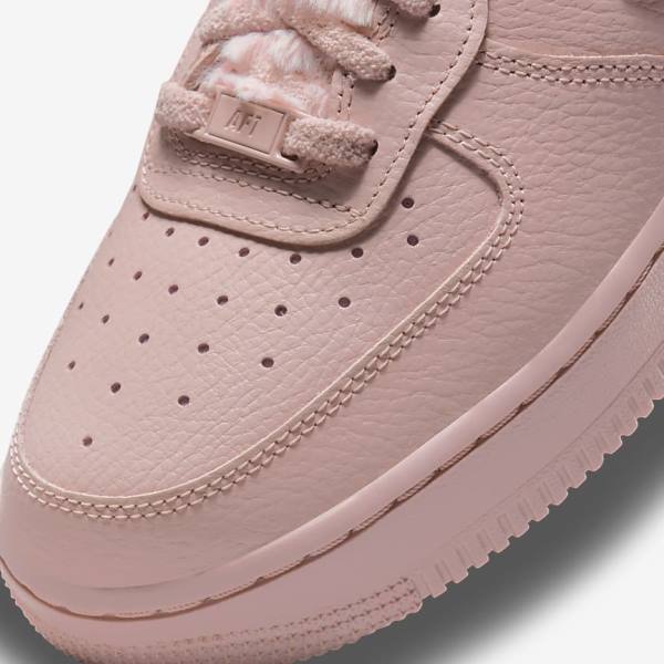 Nike Air Force 1 07 Ženske Tenisice Roze Metalne Srebrne | NK948YHC