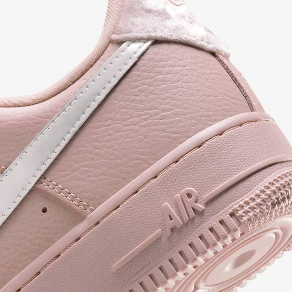 Nike Air Force 1 07 Ženske Tenisice Roze Metalne Srebrne | NK948YHC