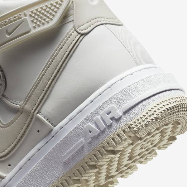 Nike Air Force 1 Boot Muške Tenisice Bijele Svijetlo Bež | NK297UWC