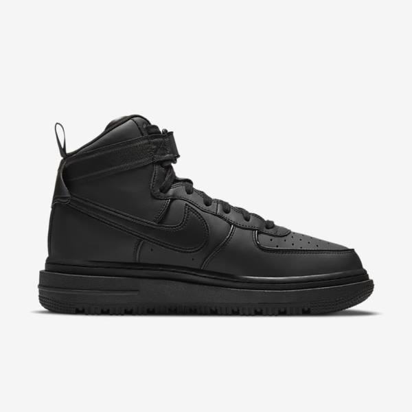 Nike Air Force 1 Boot Muške Tenisice Crne Tamno Sive Bijele | NK489IVO