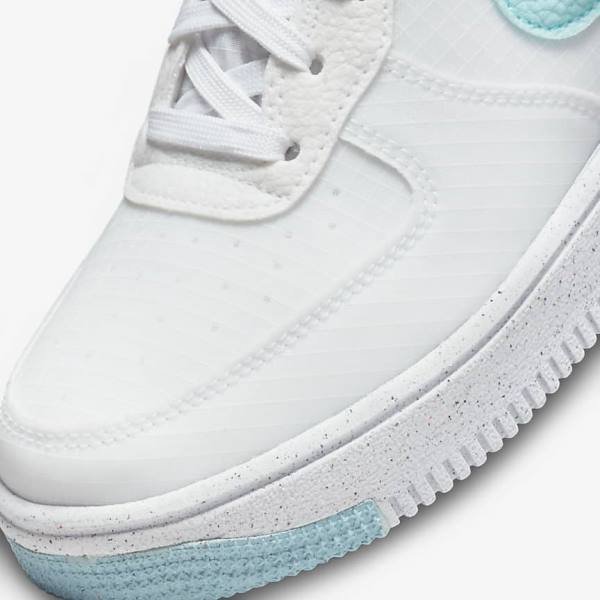 Nike Air Force 1 Crater Older Dječje Tenisice Bijele Plave | NK370NLS