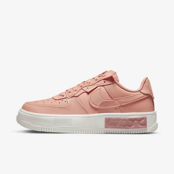 Nike Air Force 1 Fontanka Ženske Tenisice Bijele Crvene Roze Svijetlo | NK302LRE