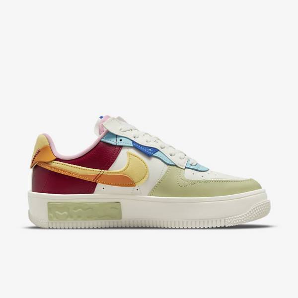 Nike Air Force 1 Fontanka Ženske Tenisice Bordo Zlatne | NK509NAW