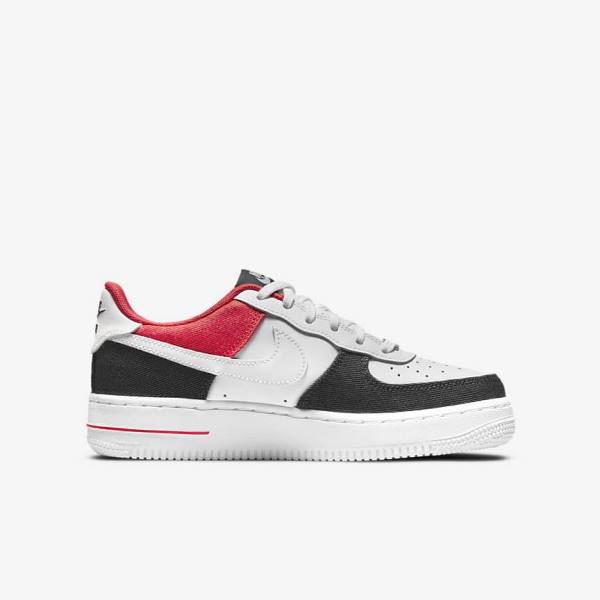 Nike Air Force 1 LV8 Older Dječje Tenisice Bijele Tamnoplave Crvene Bijele | NK472OKX