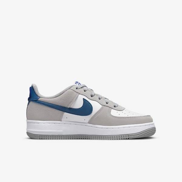 Nike Air Force 1 LV8 Older Dječje Tenisice Svijetlo Sive Bijele Svijetlo Sive | NK506NLE