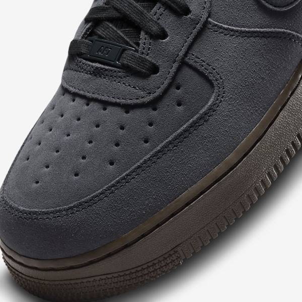 Nike Air Force 1 Muške Tenisice Bijele Tamno Čokoladne | NK591DQX