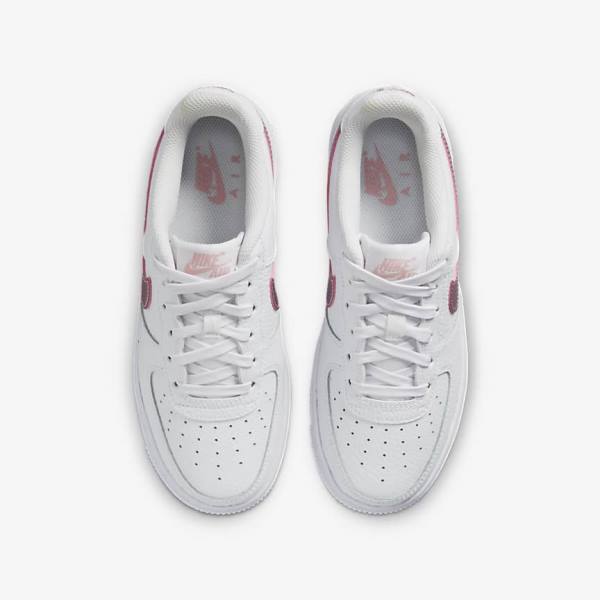 Nike Air Force 1 Older Dječje Tenisice Bijele Roze | NK375RTZ