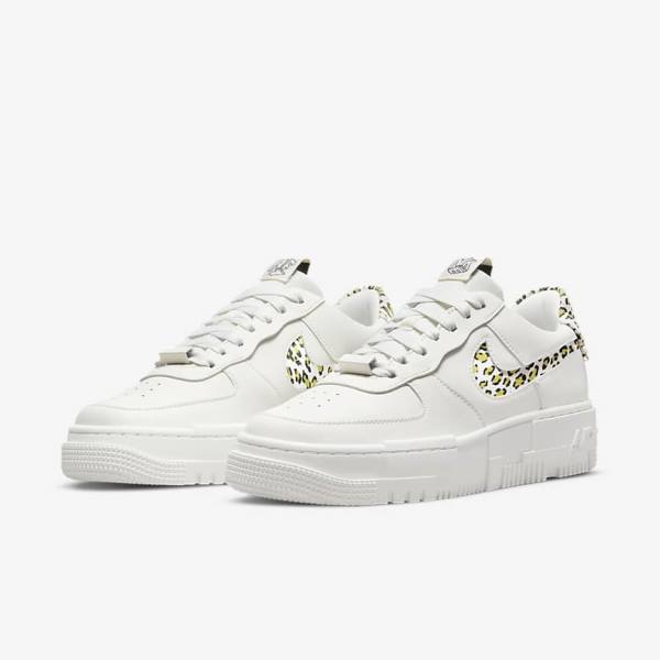 Nike Air Force 1 Pixel SE Ženske Tenisice Svijetlo Limun Crne | NK206YQZ