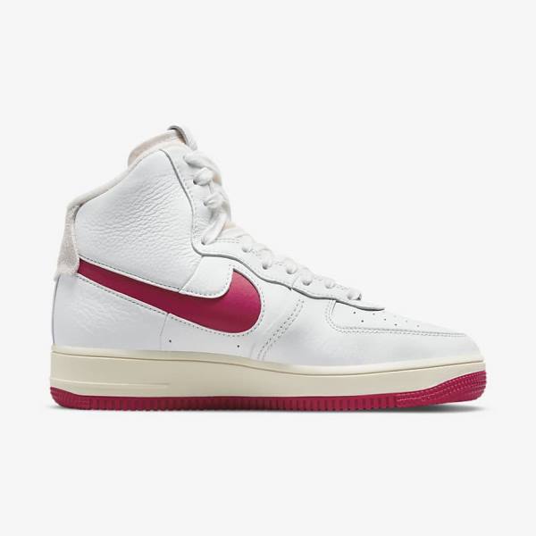 Nike Air Force 1 Sculpt Ženske Tenisice Bijele Crvene | NK368UNQ