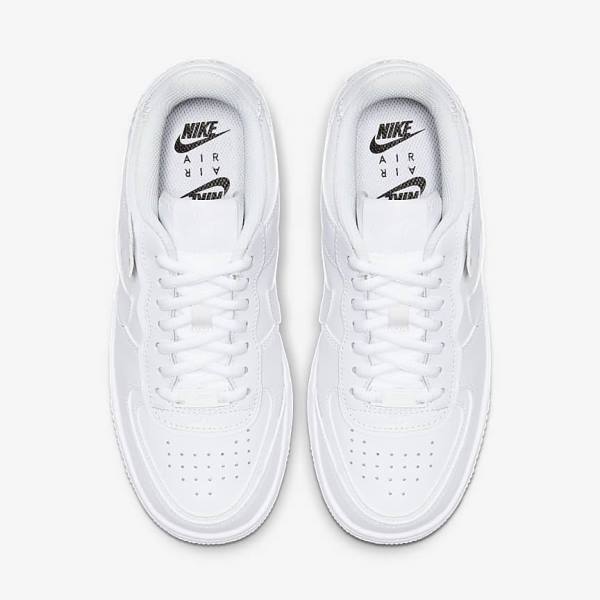 Nike Air Force 1 Shadow Ženske Tenisice Bijele | NK605TPW