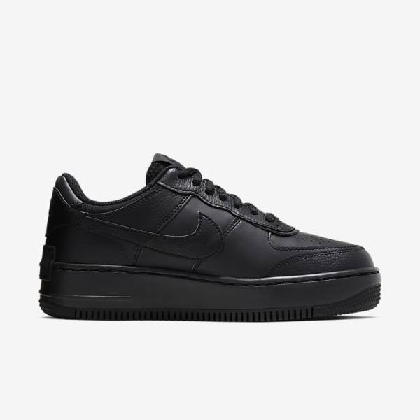 Nike Air Force 1 Shadow Ženske Tenisice Crne | NK875HDA