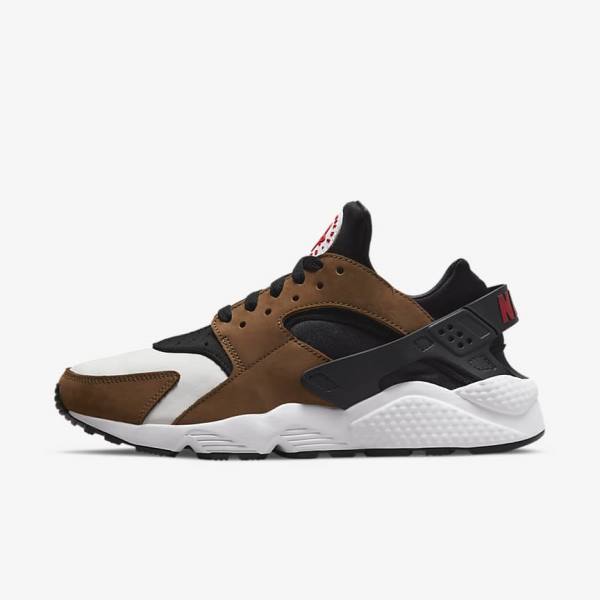 Nike Air Huarache LE Muške Tenisice Crne Bijele Crvene | NK372XSF