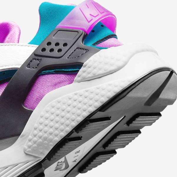 Nike Air Huarache Muške Tenisice Bijele Crne | NK230BDN