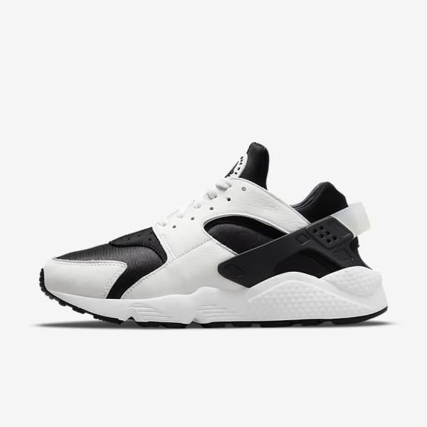 Nike Air Huarache Muške Tenisice Crne Bijele | NK273WMV