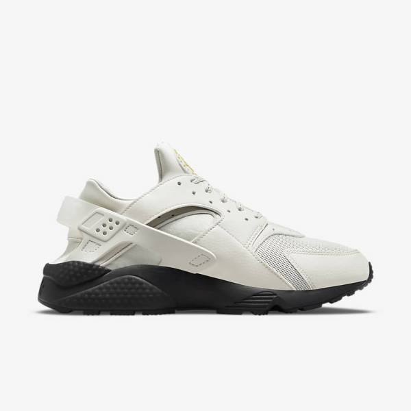 Nike Air Huarache Muške Tenisice Svijetlo Bež Crne Srebrne Zlatne | NK687KDE