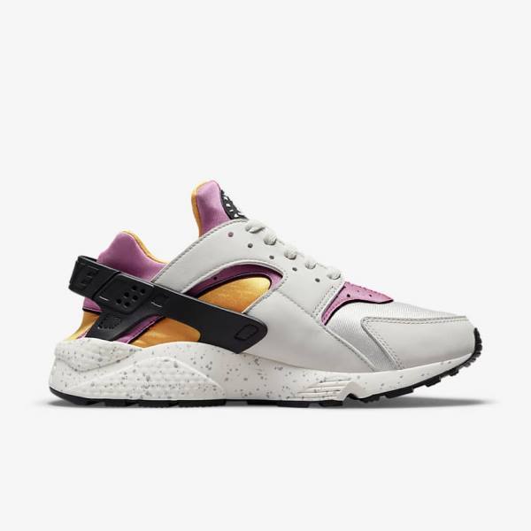 Nike Air Huarache Muške Tenisice Svijetlo Bež Zlatne Crne Roze | NK870HVB