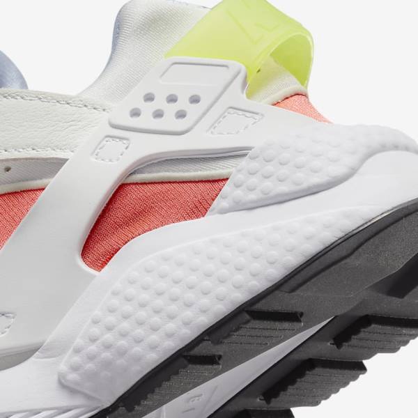 Nike Air Huarache Ženske Tenisice Bijele Svijetlo Crvene Crne | NK056KGB