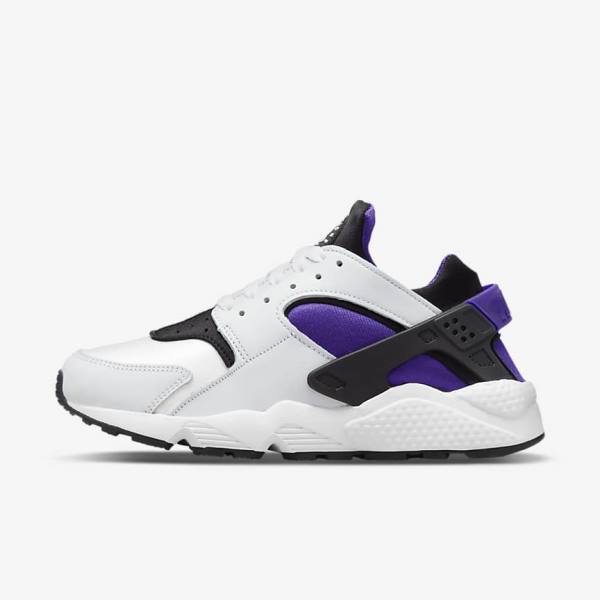 Nike Air Huarache Ženske Tenisice Bijele Ljubičaste Crne | NK324WUY