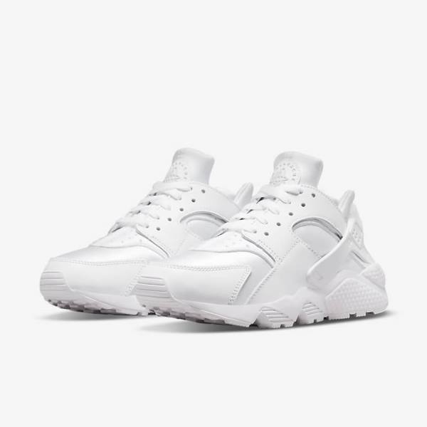 Nike Air Huarache Ženske Tenisice Bijele Platine | NK842ZWP