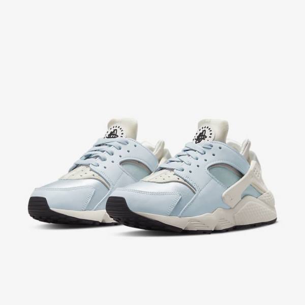 Nike Air Huarache Ženske Tenisice Crne Bijele | NK604PLU