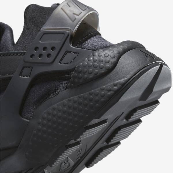 Nike Air Huarache Ženske Tenisice Crne Tamno Sive | NK953IWH