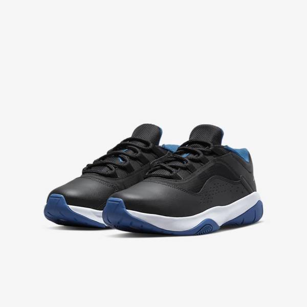 Nike Air Jordan 11 CMFT Low Older Dječje Jordan Tenisice Crne Tamno Plave Bijele | NK184EYQ