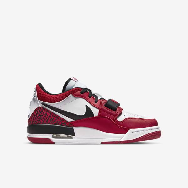 Nike Air Jordan Legacy 312 Low Older Dječje Tenisice za košarku Bijele Crvene Crne | NK065WNV