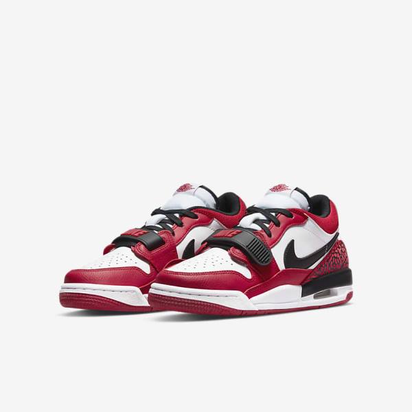 Nike Air Jordan Legacy 312 Low Older Dječje Tenisice za košarku Bijele Crvene Crne | NK065WNV