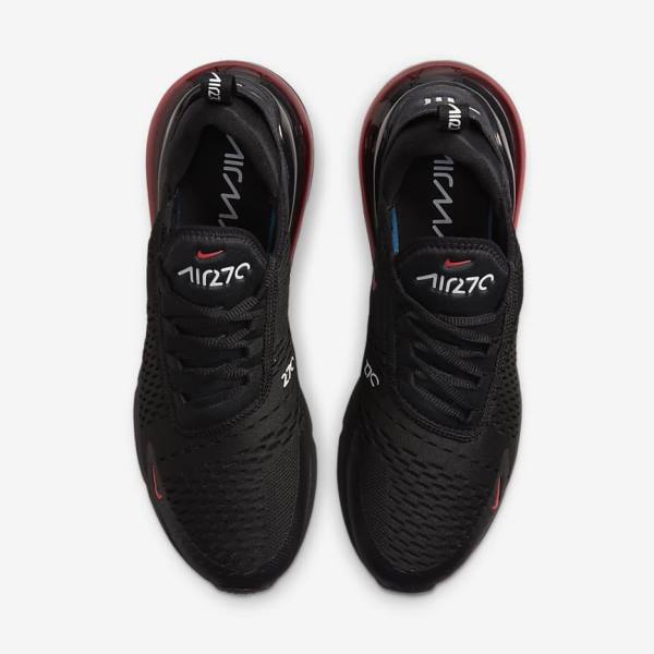 Nike Air Max 270 Muške Tenisice Crne Bijele Crvene | NK478SQP