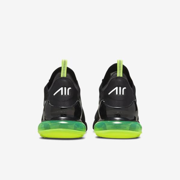 Nike Air Max 270 Muške Tenisice Crne Srebrne Bijele | NK698CMK