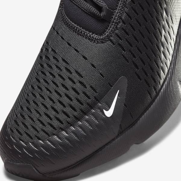 Nike Air Max 270 Muške Tenisice Crne Srebrne Bijele | NK698CMK