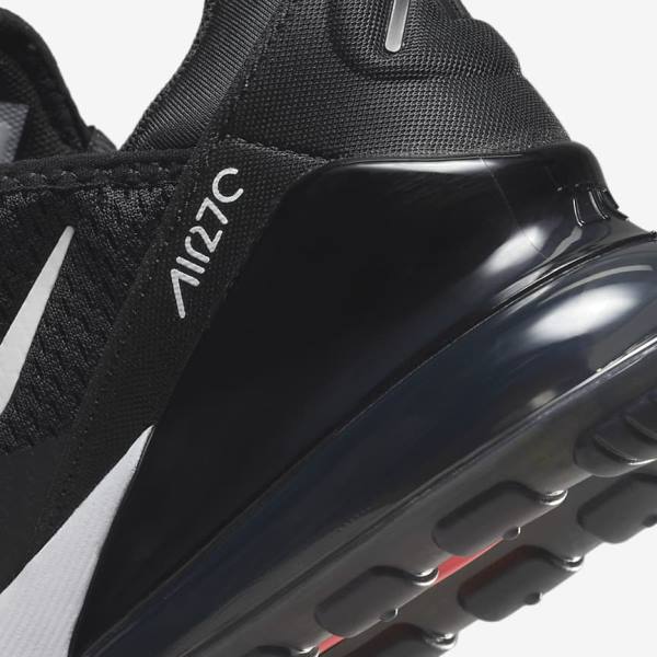 Nike Air Max 270 Older Dječje Tenisice Bijele Metalne Srebrne Bijele | NK563TJS