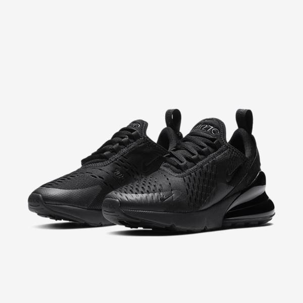 Nike Air Max 270 Older Dječje Tenisice Crne | NK653CML