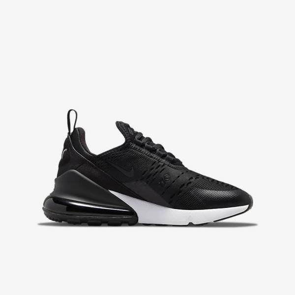 Nike Air Max 270 Older Dječje Tenisice Crne Sive | NK694OAW