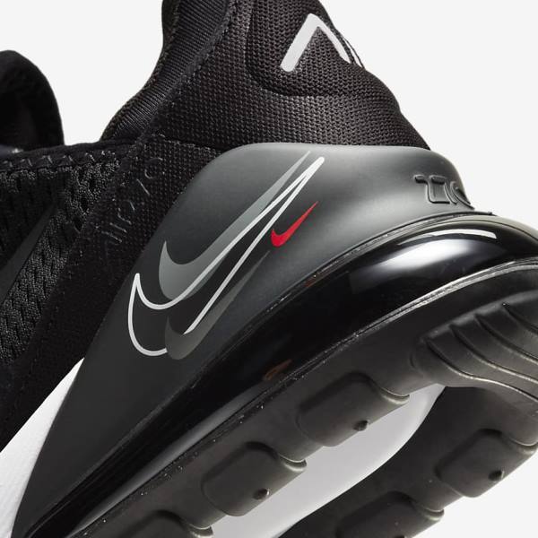 Nike Air Max 270 Older Dječje Tenisice Crne Sive | NK694OAW