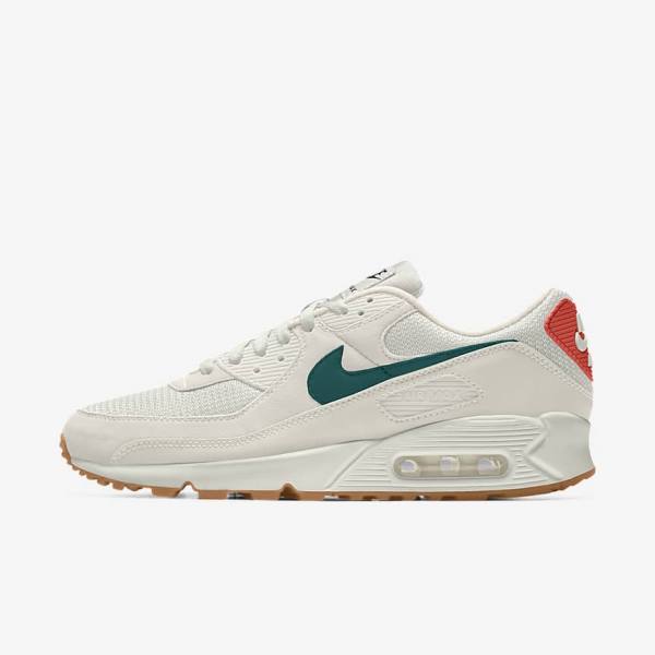 Nike Air Max 90 By You Custom Ženske Tenisice Visebojne | NK401XAM