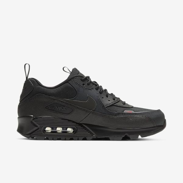 Nike Air Max 90 Surplus Muške Tenisice Crne | NK219PZO