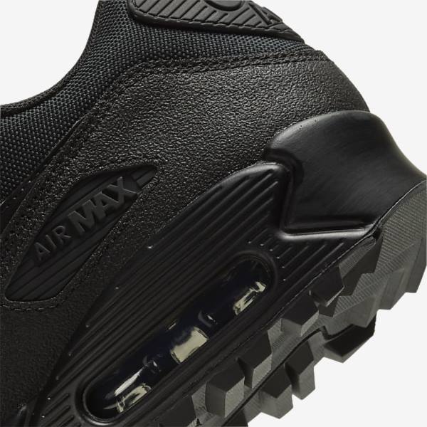 Nike Air Max 90 Surplus Muške Tenisice Crne | NK219PZO