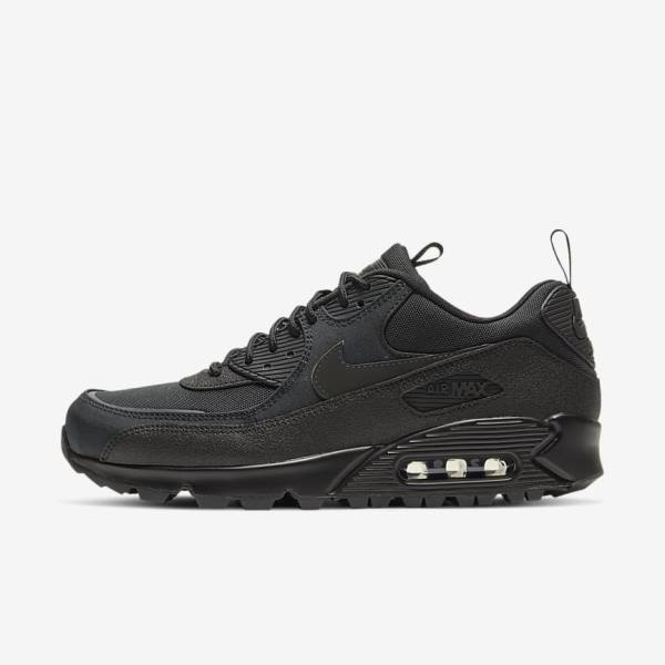 Nike Air Max 90 Surplus Muške Tenisice Crne | NK219PZO