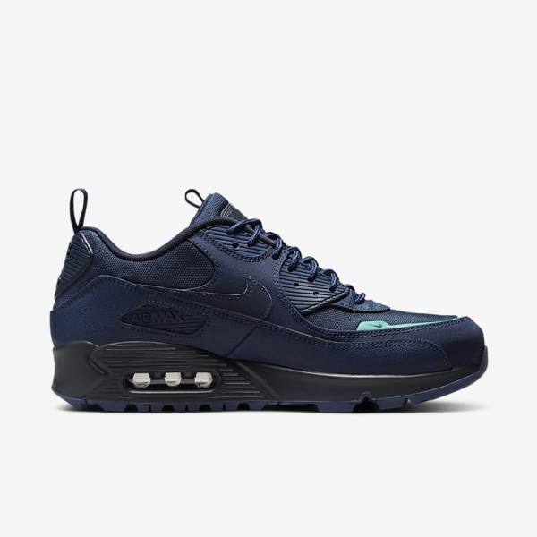 Nike Air Max 90 Surplus Muške Tenisice Tamnoplave Obsidijanske | NK281SZL