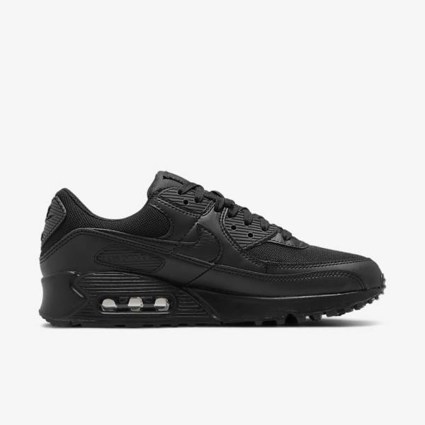 Nike Air Max 90 Ženske Tenisice Crne | NK734ESK