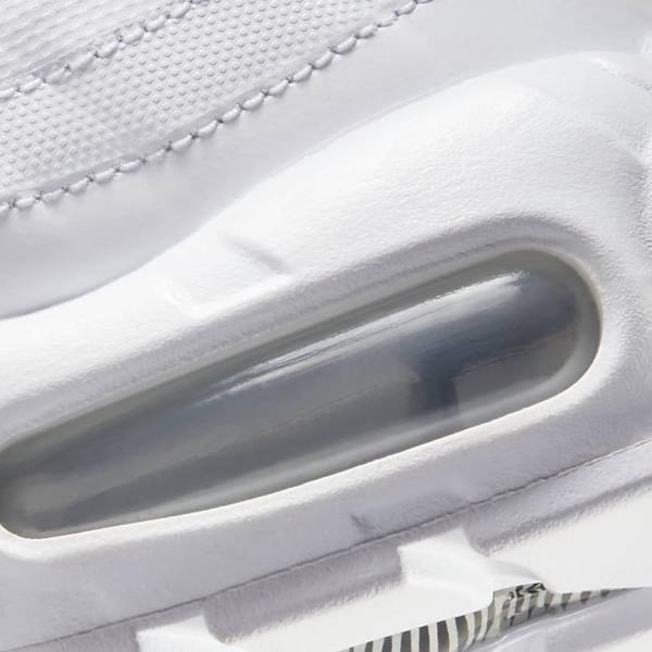 Nike Air Max 95 Essential Ženske Tenisice Bijele Crne | NK265VBD