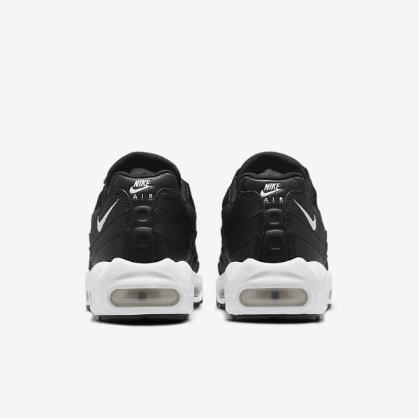 Nike Air Max 95 Ženske Tenisice Crne Bijele | NK450BOU