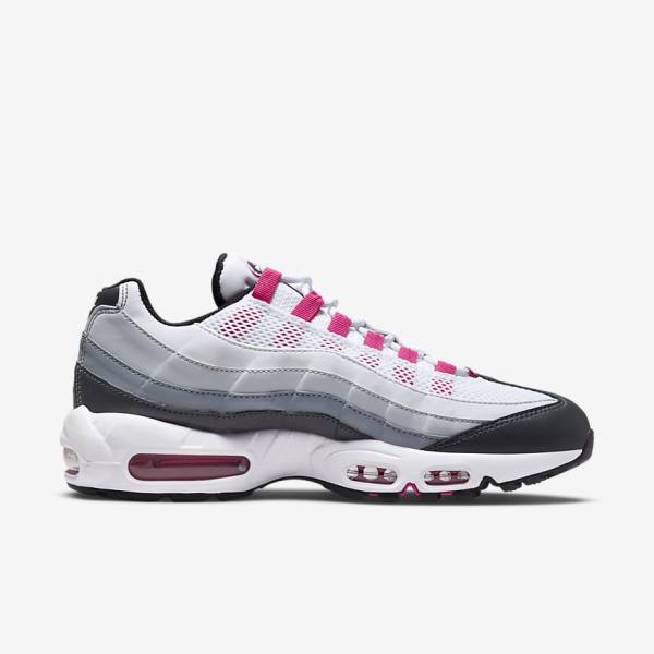 Nike Air Max 95 Ženske Tenisice Tamno Sive Sive Bijele | NK516XIW