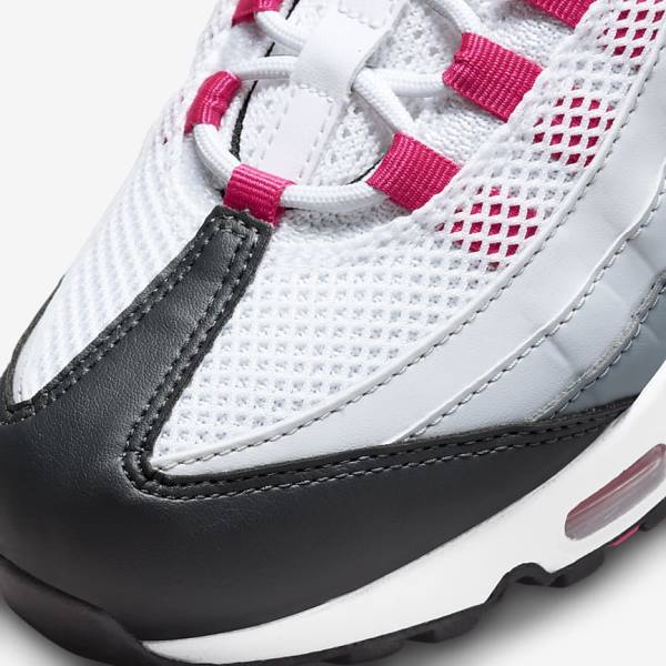 Nike Air Max 95 Ženske Tenisice Tamno Sive Sive Bijele | NK516XIW